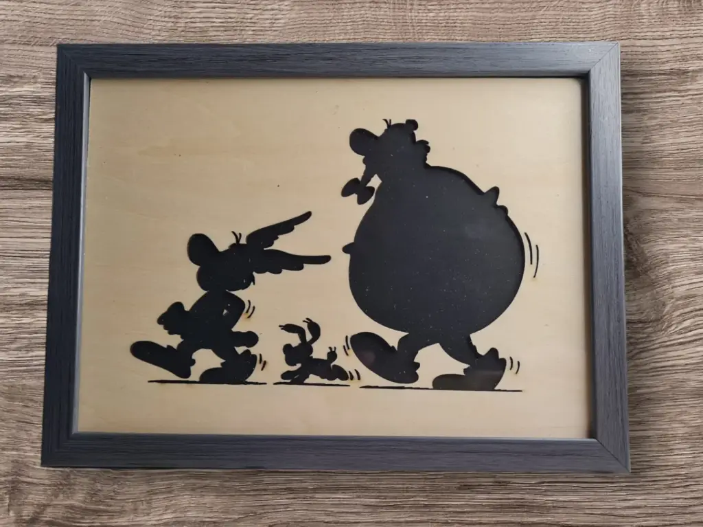Cadre Asterix Idelix Obelix