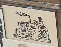 Cadre Tracteur et Paysan